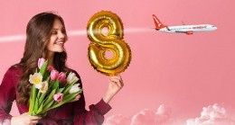 Corendon Airlines’tan “Kadınlar Günü”ne özel 8 indirim