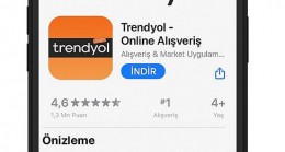 Trendyol, dünyanın en çok indirilen 10 alışveriş uygulaması arasında tek Türk şirketi