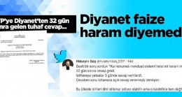 Diyanet faize haram diyemedi