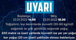 HBB’den hafta sonu uyarısı