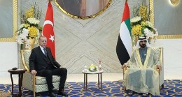 Cumhurbaşkanı Erdoğan, Dubai Emiri Şeyh Maktum ile görüştü