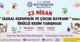 Aydın Büyükşehir Belediyesi 23 Nisan Temalı Resim Yarışması Düzenliyor