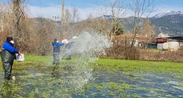 Büyükşehir’den Karabağlar Yaylası’nda Vektörle mücadelesi çalışması