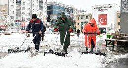 Mustafakemalpaşa’da Karla Mücadele İçin Ekipler Hazır