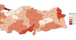 En düşük gelir TRB2 (Van, Muş, Bitlis, Hakkari) bölgesinde gerçekleşti