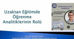 EÜ’den “Uzaktan Eğitimde Öğrenme Analitiklerinin Rolü” Semineri