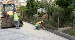 Gebze Topal Osman Ağa Caddesi kilitli parke taşı ile yenilendi