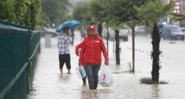 Kızılay Batı Karadenizdeki Sel Felaketine Müdahale Etmek İçin Sahaya İntikal Etti