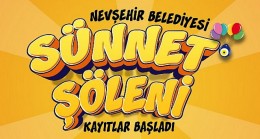 Nevşehir Belediyesi  Sünnet Şöleni İçin Kayıtlar Başladı