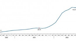 Tarımsal girdi fiyat endeksi (Tarım-GFE) yıllık yüzde 135,06, aylık yüzde 1,64 arttı