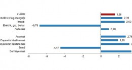 TÜİK: Yurt İçi Üretici Fiyat Endeksi (Yİ-ÜFE) yıllık %76,61, aylık %1,56 arttı