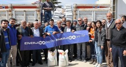 Enerjisa Üretim'den 125 Çiftçiye 5,5 Ton Yonca Tohumu Desteği