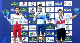 Büyükşehir Belediyesporlu Bisikletçi Avrupa Pist Şampiyonası'nda 2 Madalya Birden Kazandı