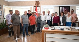 Alevi Kültür Derneği’nden Başkan Topaloğlu’na ziyaret
