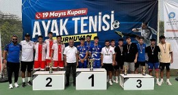 Ayak Tenisi ’19 Mayıs Kupası’ için oynandı