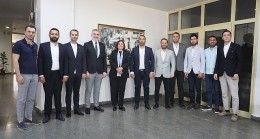 Aydın Genç İş İnsanları Derneği Aydın Büyükşehir Belediye Başkanı Özlem Çerçioğlu’na nezaket ziyaretinde bulundu