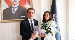 Efeler Belediye Başkanı Anıl Yetişkin Aydın Büyükşehir Belediye Başkanı Özlem Çerçioğlu’na nezaket ziyaretinde bulundu