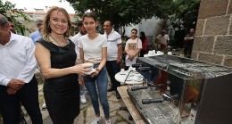 Konak’ta sertifika gururu: Genç Romanlar barista oldu