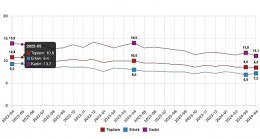 Tüik: Mevsim etkisinden arındırılmış işsizlik oranı %8,5 seviyesinde gerçekleşti