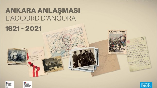 Institut français Türkiye, Ankara Anlaşması’nın yüzüncü yılı vesilesi ile Ankara Anlaşması (1921 – 2021) sergisini düzenliyor.  Sergi 5 Kasım’dan 23 Aralık tarihleri arasında  Institut français – İstanbul şubesinde ziyarete açık olacak.