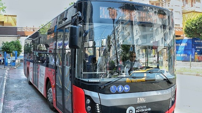 Antalya Büyükşehir’e ait toplu ulaşım araçları 19 Mayıs’ta ücretsiz