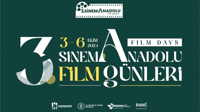 3.SinemAnadolu Film Günleri Rami Kütüphanesinde 3-6 Ekim 2024 tarihlerinde başlıyor…