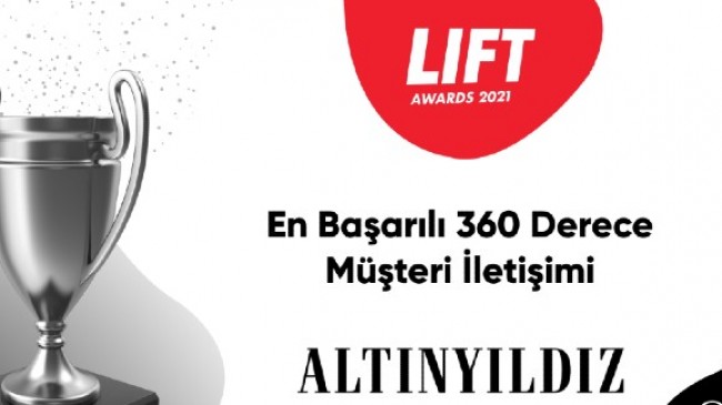 “En Başarılı 360 Derece Müşteri İletişimi” ödülü Altınyıldız Classics’in!