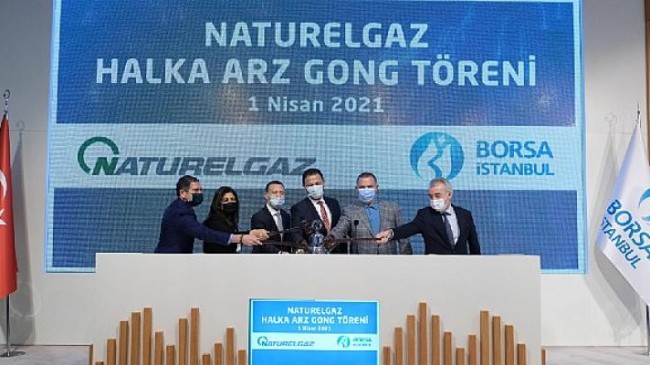 Borsa İstanbul’da gong Naturelgaz için çaldı