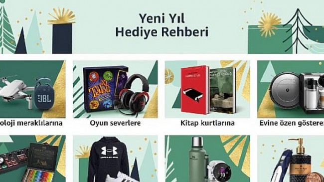 Amazon Türkiye’den hediye seçmeyi kolaylaştıran Yeni Yıl Hediye Rehberi