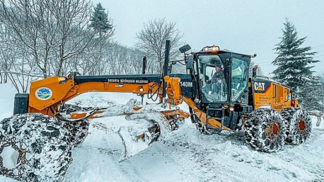 Büyükşehir kar mesaisinde: 24 saatlik rapor açıklandı