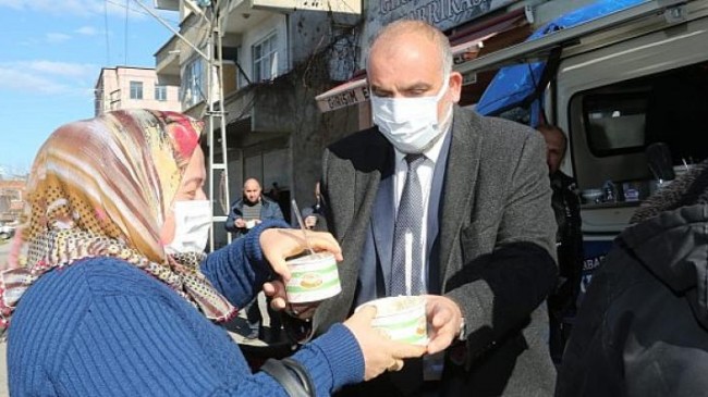 Canik’te ‘Gönül Sofrası’ Herkese Açık