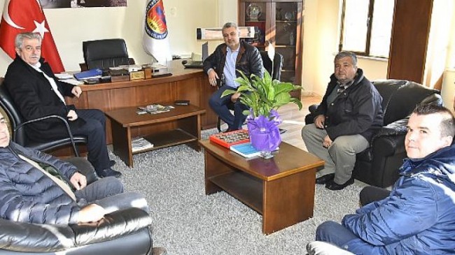 Malkara Belediye Başkanı Ulaş Yurdakul’dan Malkara Şoförler ve Otomobilciler Odası Başkanı İsmail Şen’e Hayırlı Olsun Ziyareti