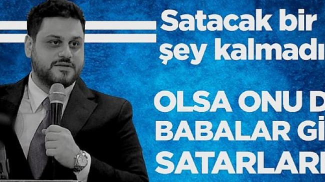 Satacak bir şey kalmadı !