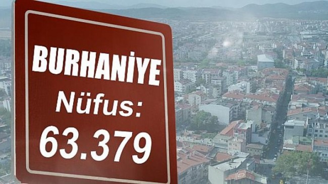 Burhaniye’nin 2021 Nüfusu Belli Oldu