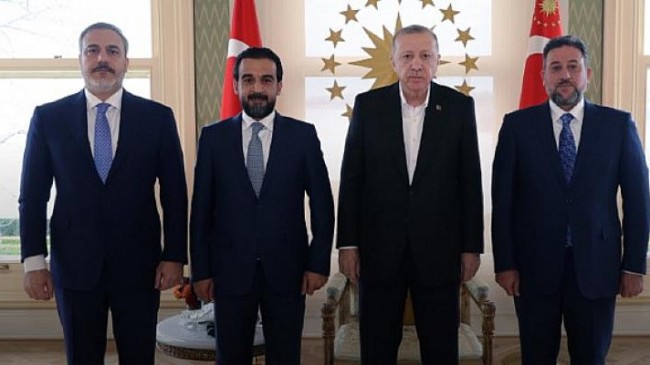 Cumhurbaşkanı Erdoğan, Irak’tan gelen heyeti kabul etti