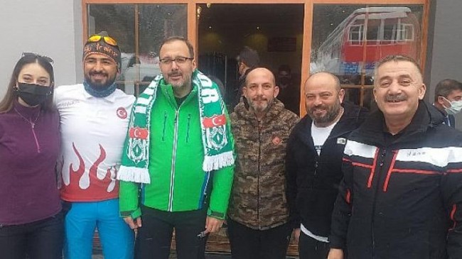 Gençlik ve Spor Bakanı Dr. Mehmet Kasapoğlu Ilgaz’da