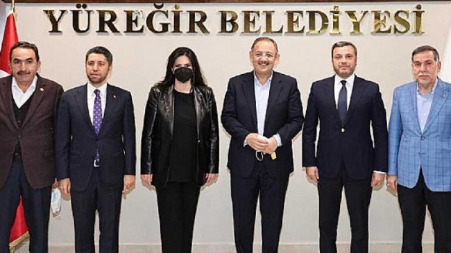 Genel Başkan Yardımcısı Özhaseki, Yüreğir Belediyesine ziyaret etti