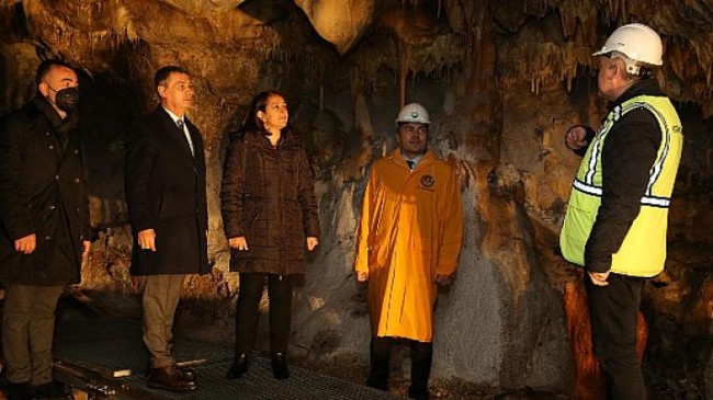 Gölbaşı Belediyesi’nden Tarihi Değer Tulumtaş Mağarası’na Anlamlı Ziyaret