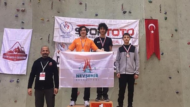 Spor Tırmanışı Türkiye Şampiyonası’nda Mustafa Sacit Sümer Türkiye 2’ncisi Oldu