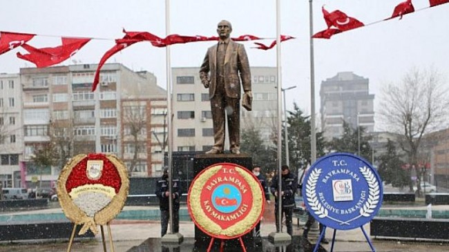 Bayrampaşa’da Çanakkale Zaferi törenle kutlandı