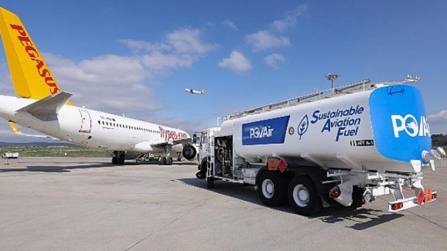 Pegasus, Sürdürülebilir Havacılık Yakıtı (SAF) ile Türkiye’de ilk uçuşunu gerçekleştirdi