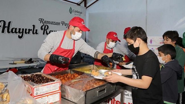 Çankaya Sofrası Bereketle Doldu