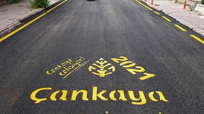 Çankaya’da Asfalt Sezonu Başlıyor