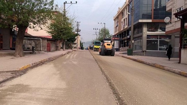 Körfez Barbaros Mahallesinde Yoğun Üstyapı Çalışmaları