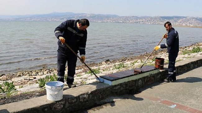 Park Bahçelerden göz dolduran yaza hazırlık