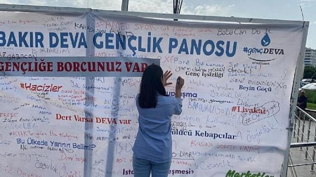 Deva Partisi Gençlik Politikaları Başkanı Doğa Şanlıoğlu: ‘Kurtuluş, gençlerin hayal gücü ve emeğiyle gerçekleşecek’