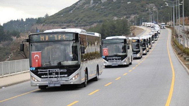 Muğla Büyükşehir Nüfusunun 236 Katı Yolcu Taşıdı