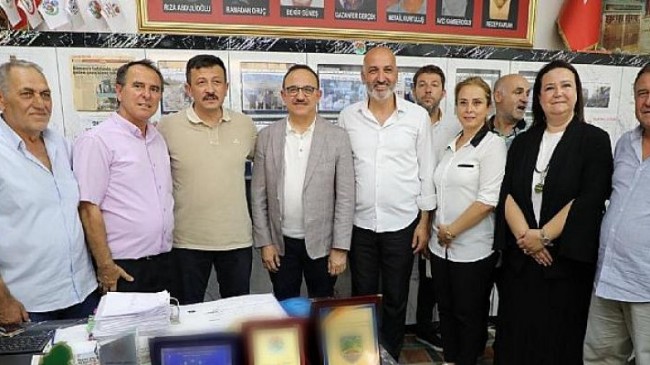 AK Parti Genel Başkan Yardımcısı ve İzmir Milletvekili Hamza Dağ’ın Bornova Ziyareti