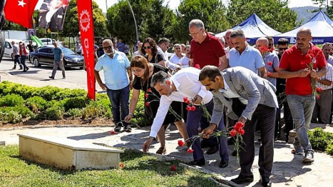 ‘Madımak Katliamı’ 29’uncu yılında Bayraklı’da anıldı