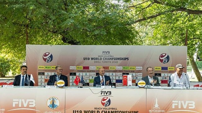 İzmir U19 Dünya Plaj Voleybolu Şampiyonası’na ev sahipliği yapmaya hazırlanıyor